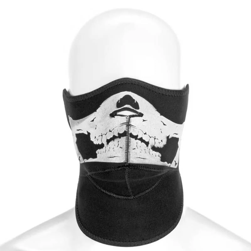 Mascara Protección Neopreno Invader Gear Death Head Neoprene Negra