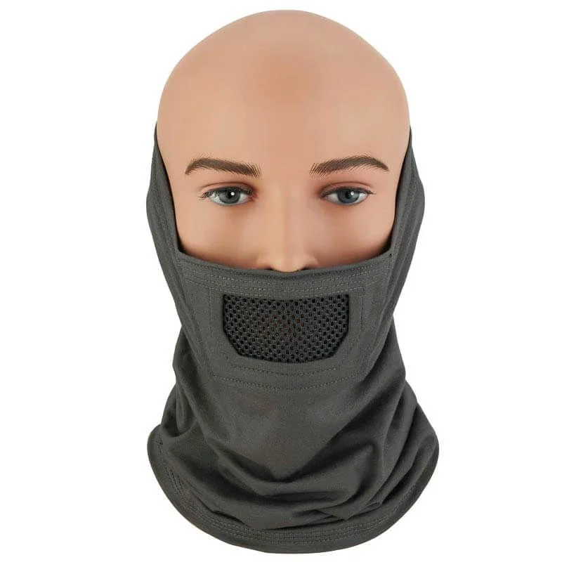 Mascara Protección Balaclava Cygnus Armory Face Warrior Plus Wolf Gray