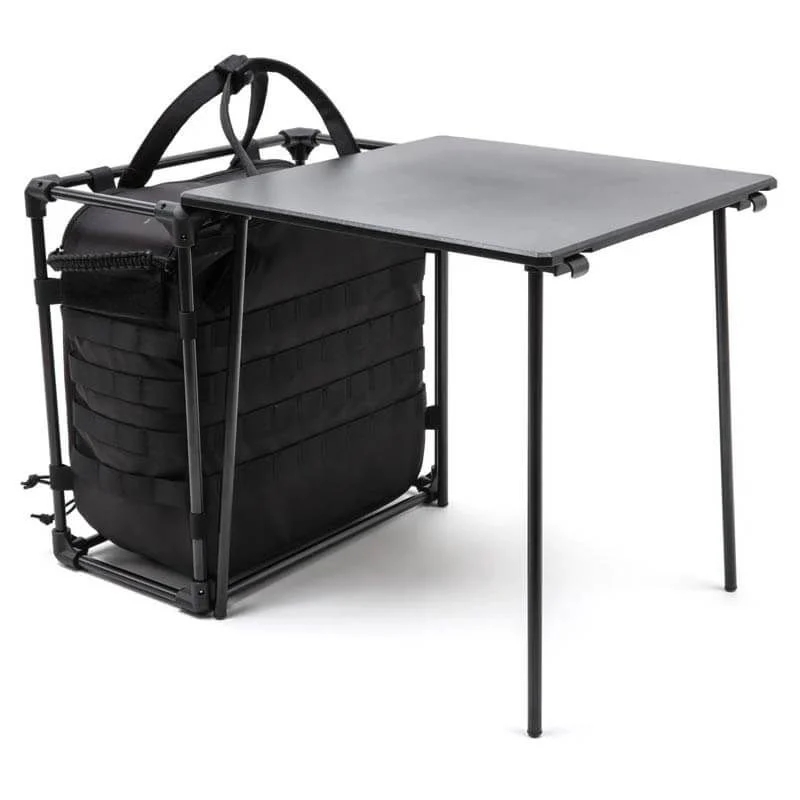 Mesa de Camping Plegable Wosport Folding Touring Table Negra