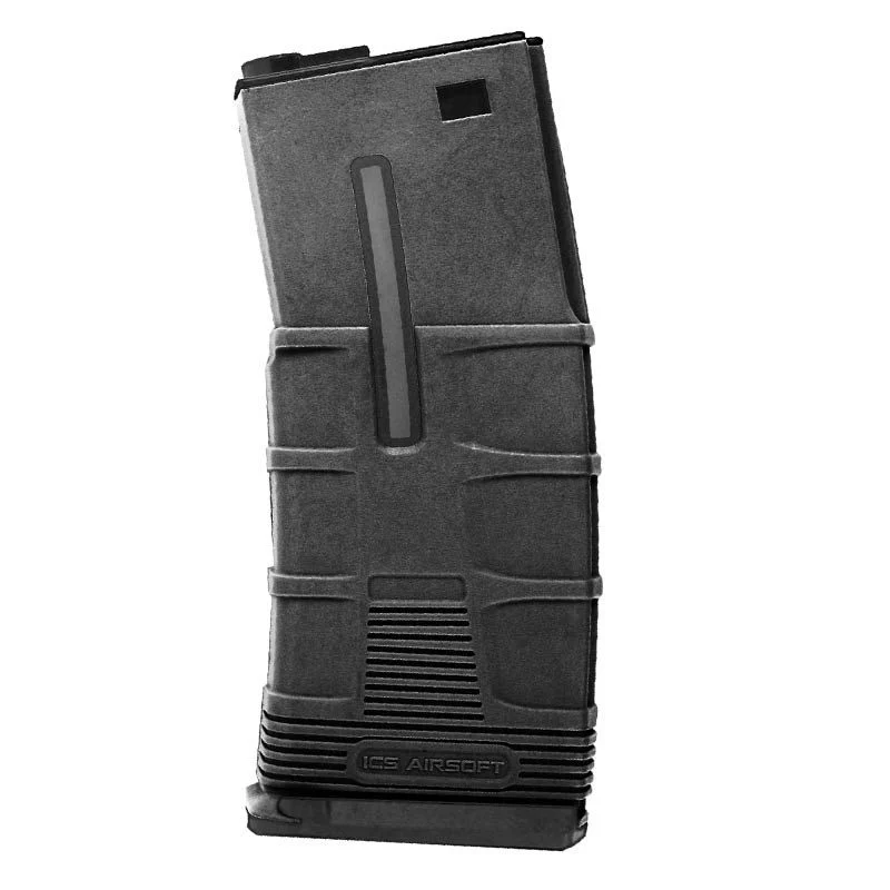 Cargador Réplica MIDCAP M4 ICS T Tactical Polimero 120 BBS Negro