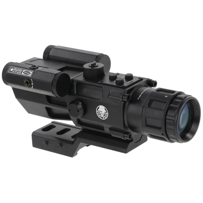 Mira Punto Rojo 4x32 Duel Code S2 con Láser Negro