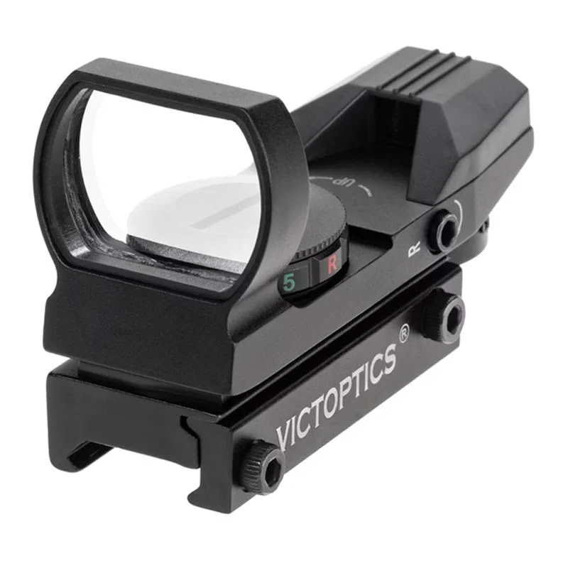 Mira Punto Rojo Reflex VictOptics Z1 Multi Reticle Negra