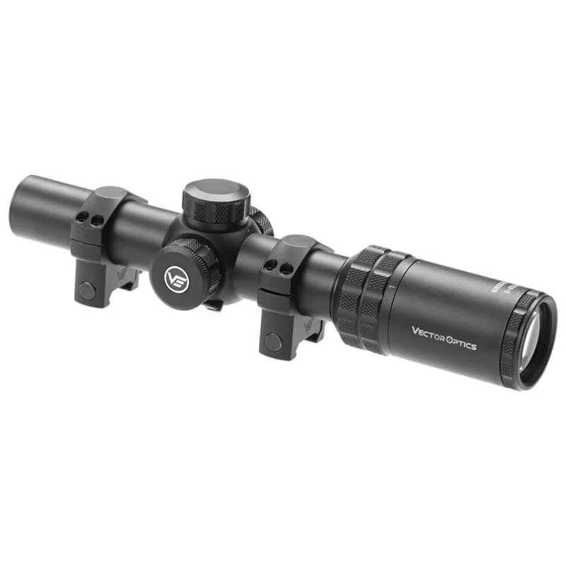 Mira Visor 1-4X24 Vector Optics Grizzly Negra
