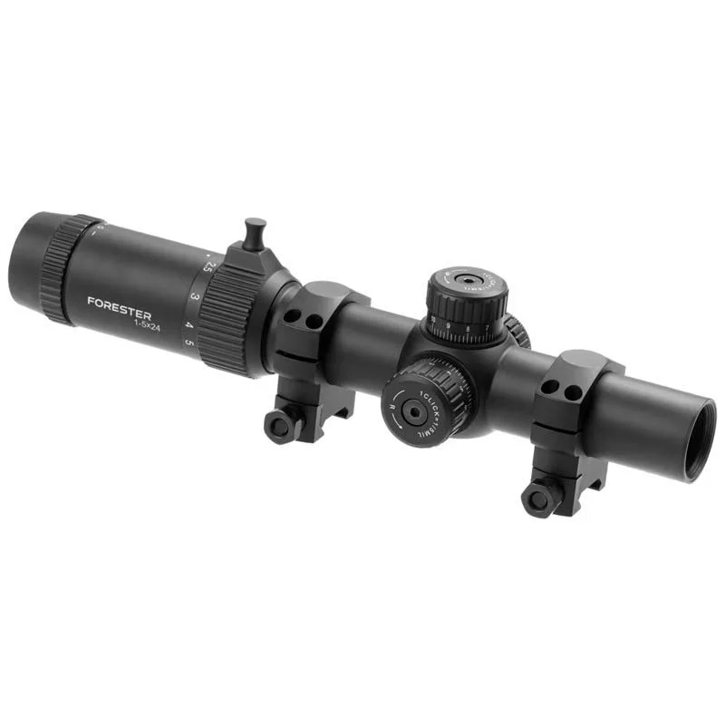 Mira Visor 1-5X24 Vector Optics Forester SFP Fiber Scope Negra