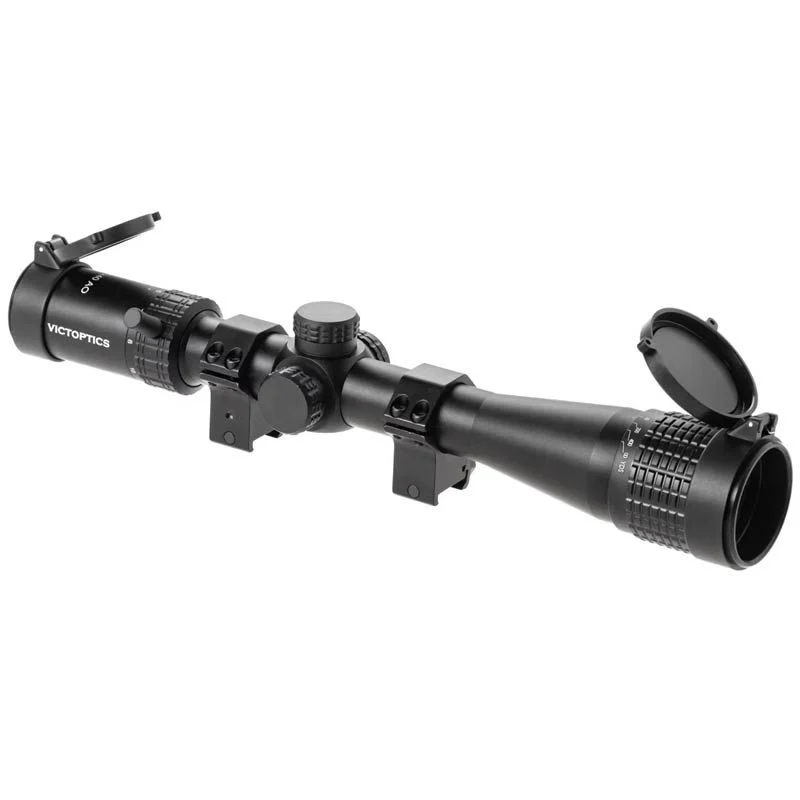 Mira Visor 4-12X40 VictOptics SOI AO Scope Negra