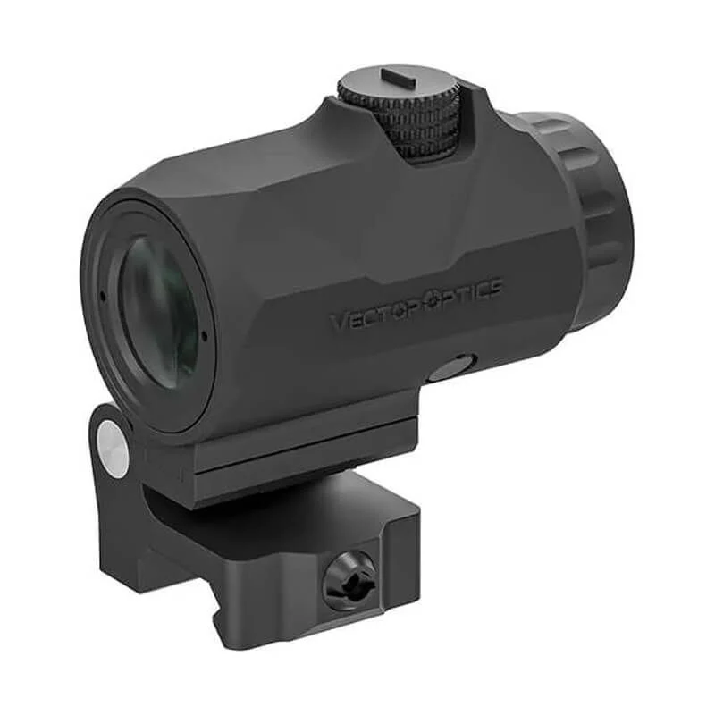 Mira Visor Magnificador 3x Vector Optics Maverick IV Mini Rubber Armored Negro