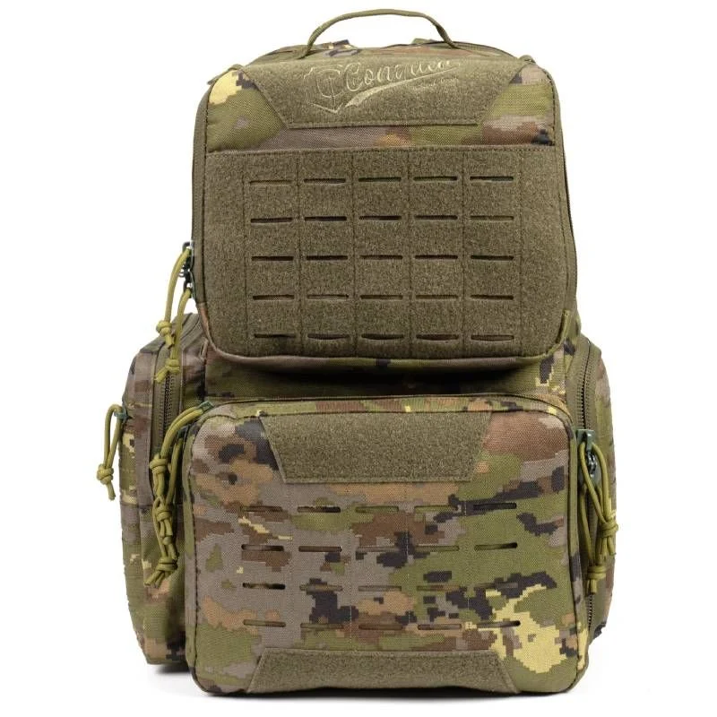 Mochila Táctica Conquer Range Edc Backpack Boscoso Pixelado