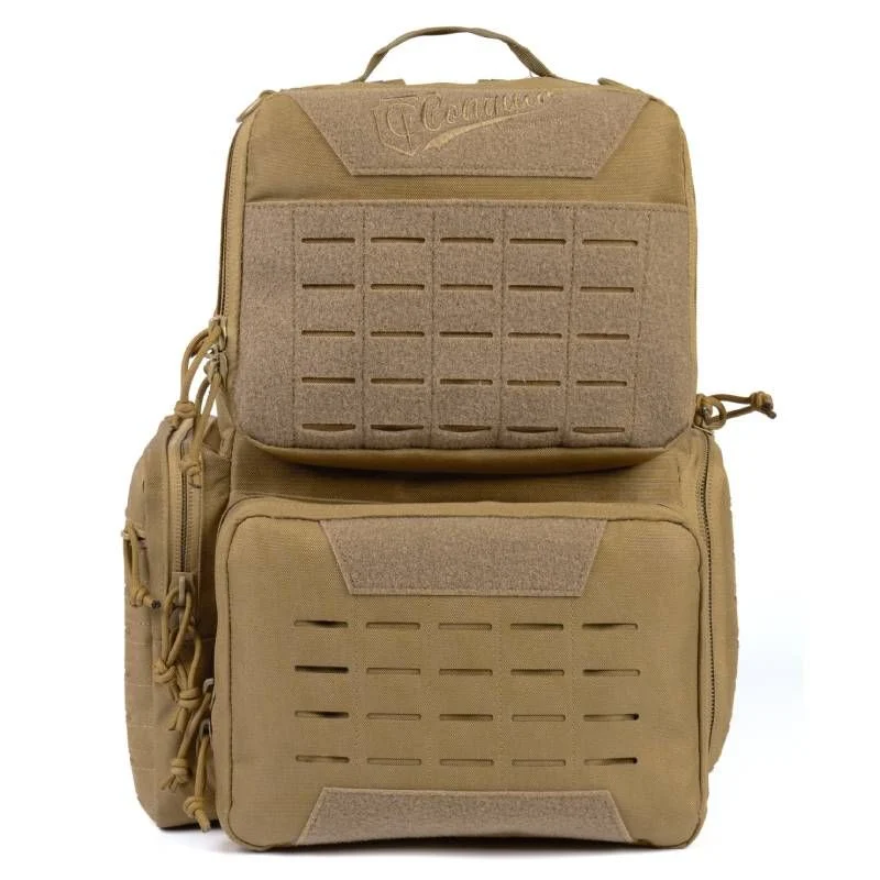 Mochila Táctica Conquer Range Edc Backpack coyote Brown