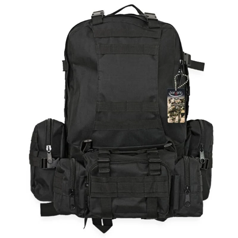 Mochila Táctica Molle Barbaric 34881-NE 50l Negro