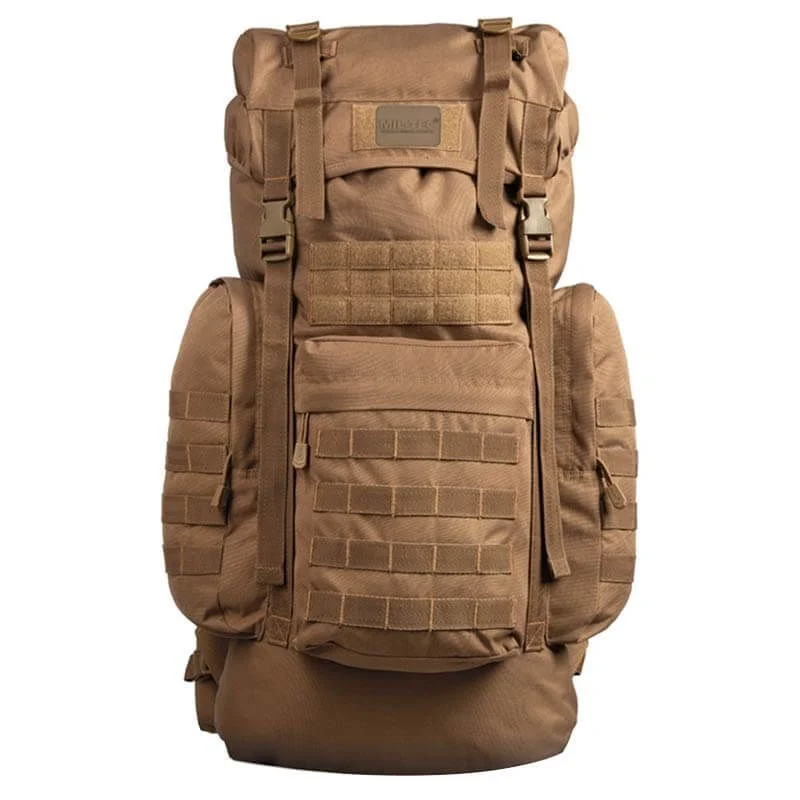 Mochila Táctica Molle Mil-Tec BW Combat GEN 2 65l Coyote