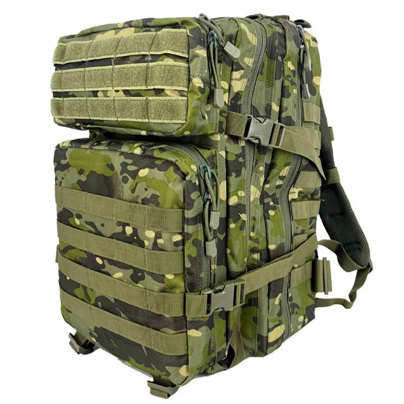 Mochila Táctica Molle Sixmm 45l Estilo Multicam Tropic