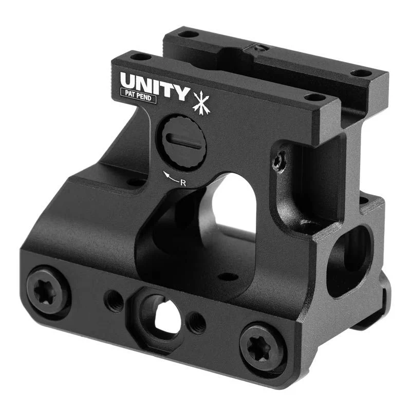 Externo Montura RIS PTS Unity Tactical Fast Mro Mount Negra