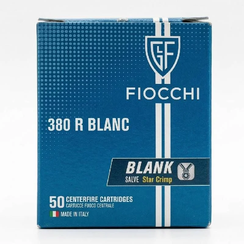 Munición Detonadora 9x17 380 Fiocchi Blank Cartridges Fi380 50u