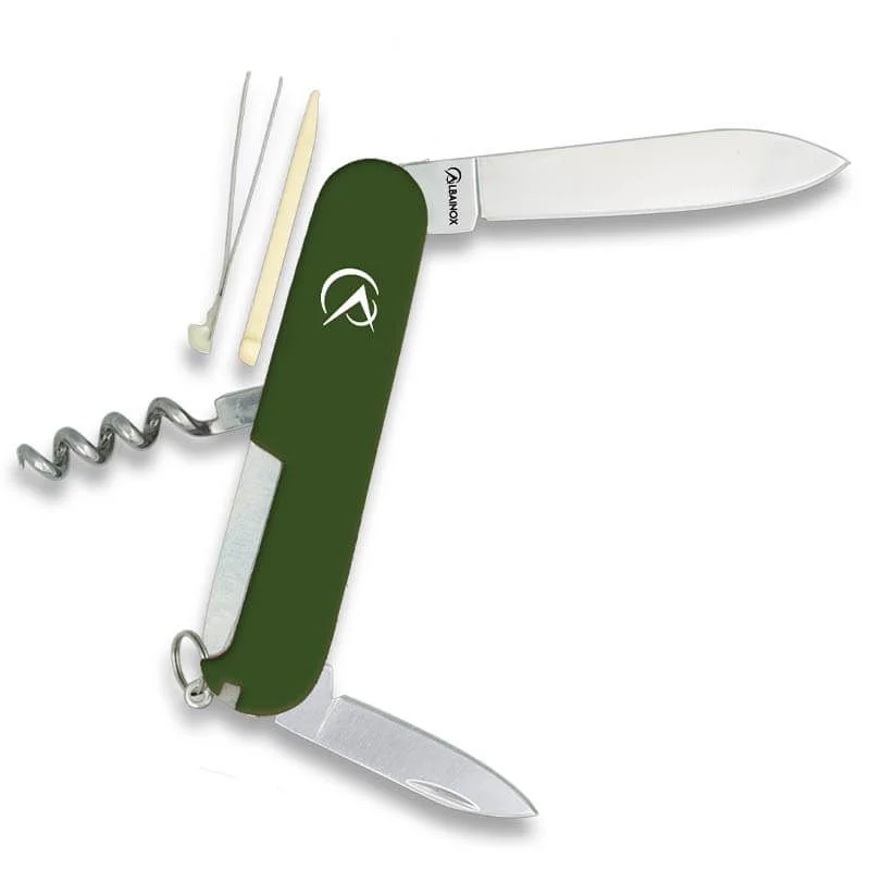 Navaja Multiusos Albainox Acero Inox 6.7cm para Camping 11134