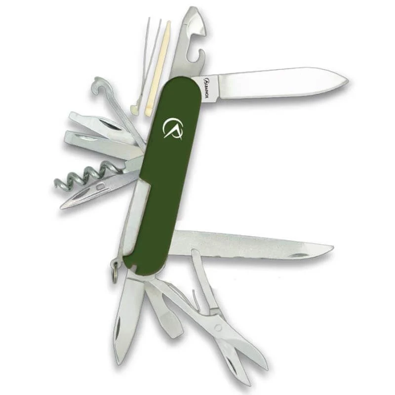 Navaja Multiusos Albainox Acero Inox 6.7cm para Camping 11137