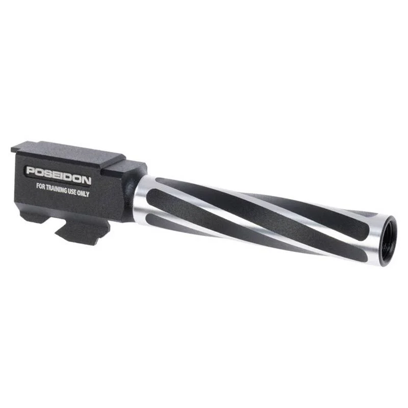 Externo Pistola Cañón Externo Poseidon Tsunami Estriado Negro
