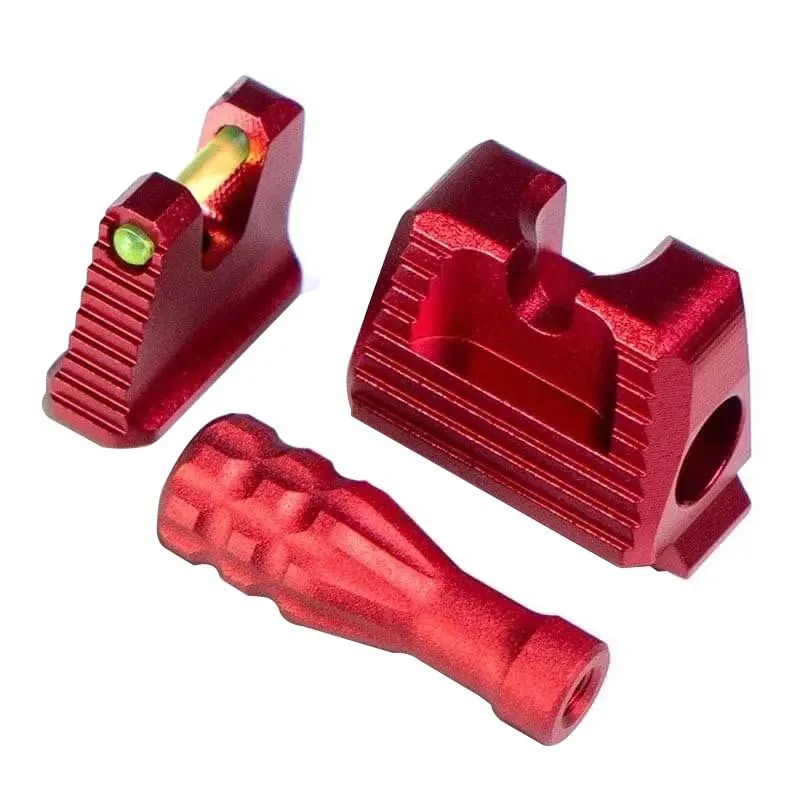 Externo Pistola Palanca Armado Novritsch Tp22 con Alzas Altas Roja
