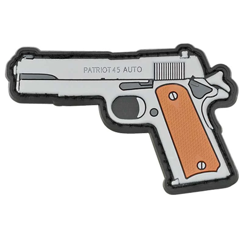 Parche Goma Relieve Barbaric 1911 08234 Tan/Gris