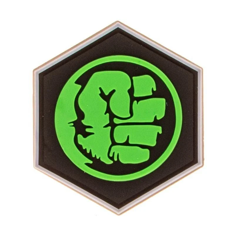 Parche Goma Relieve Sentinel Gears Smash Hand