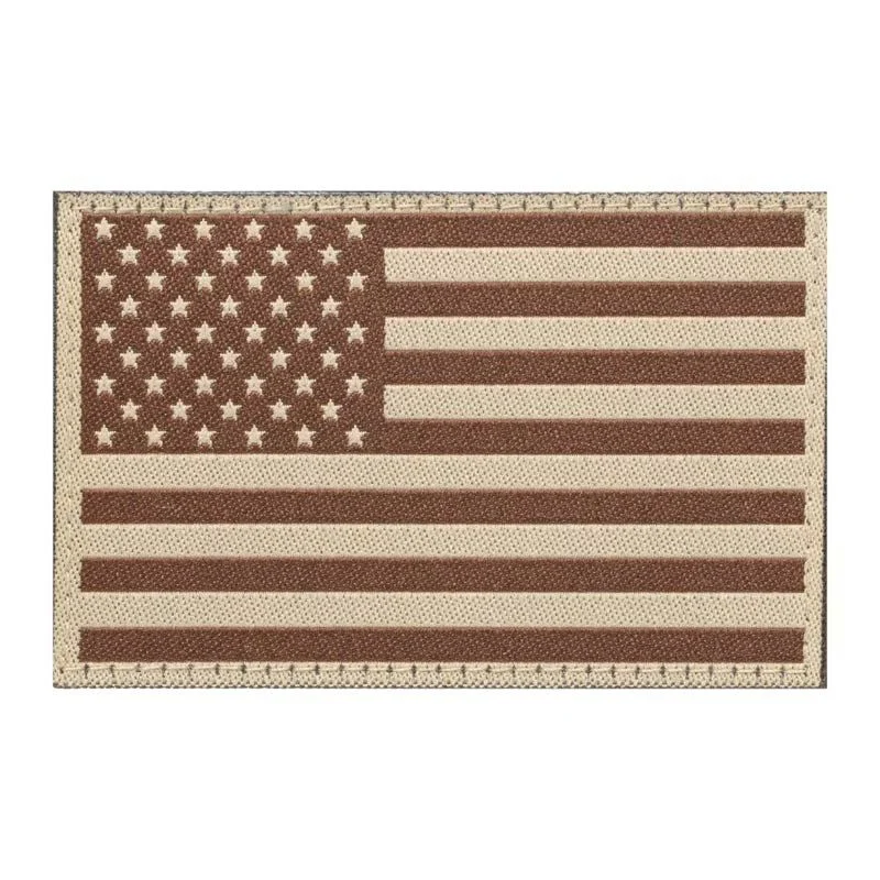 Parche Tela Clawgear Bandera Eeuu Tan