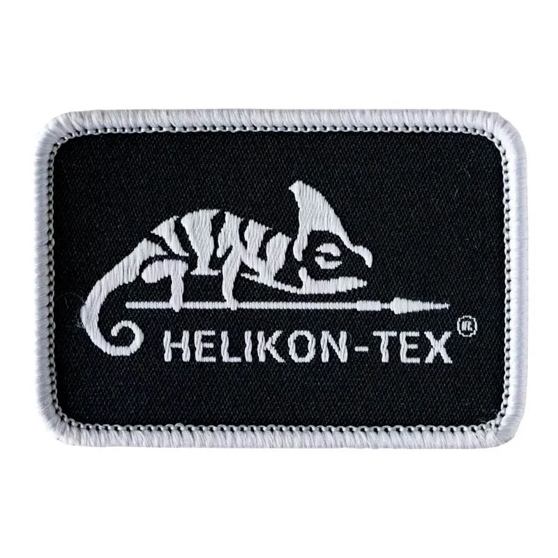 Parche Tela Helikon-Tex Logo Patch Negro