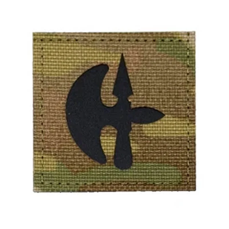 Parche Tela OEM Alabarda F163 IR Estilo Multicam