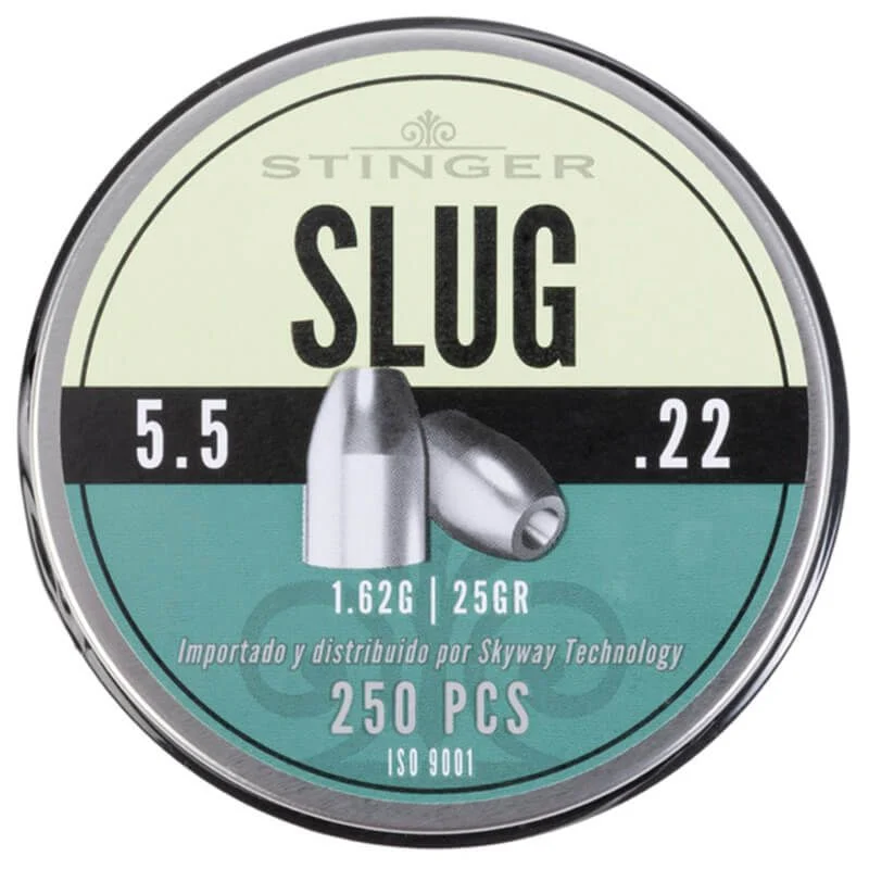 Perdigón Diábolo Punta Hueca 5.5mm 1.62g Stinger Slug 250u
