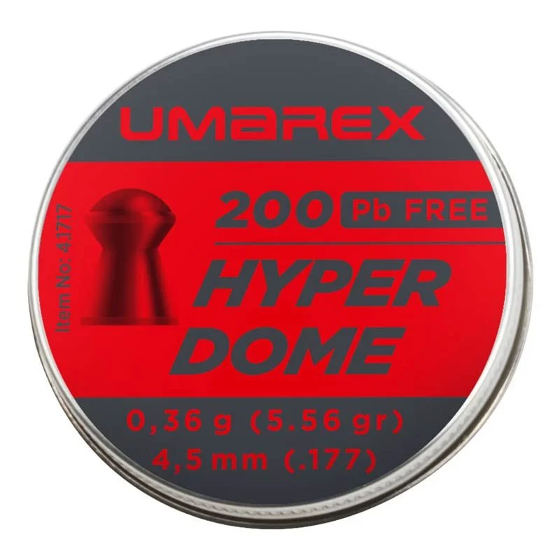 Perdigón Diábolo Punta Redondeada 4.5mm 0.36g Umarex Hyperdome 500u