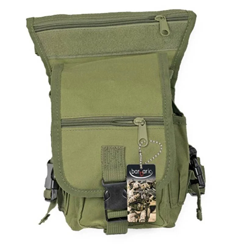 Riñonera Pernera Barbaric Nylon 600d 34898-Ve Verde OD
