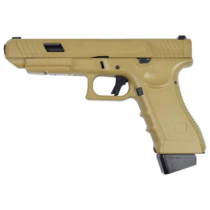 Réplica GBB Pistola G34 Vigor Polimero Tan