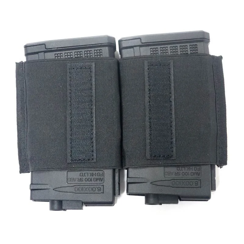Pouch Portacargador Doble Sr25 Conquer Mag Inner Insert Negro