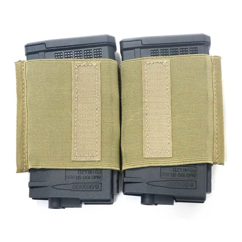 Pouch Portacargador Doble Sr25 Conquer Mag Inner Insert Tan