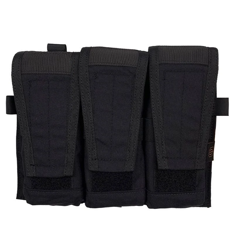 Pouch Portacargador Triple M4 Conquer CVS Triple Rifle Mag Pouch Negro