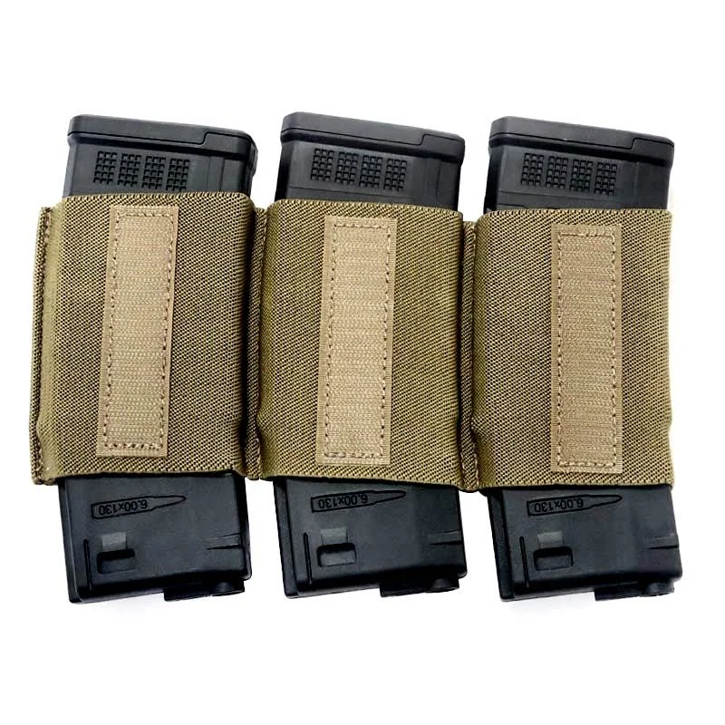 Pouch Portacargador Triple M4 Conquer Mag Inner Insert 5.56mm Tan