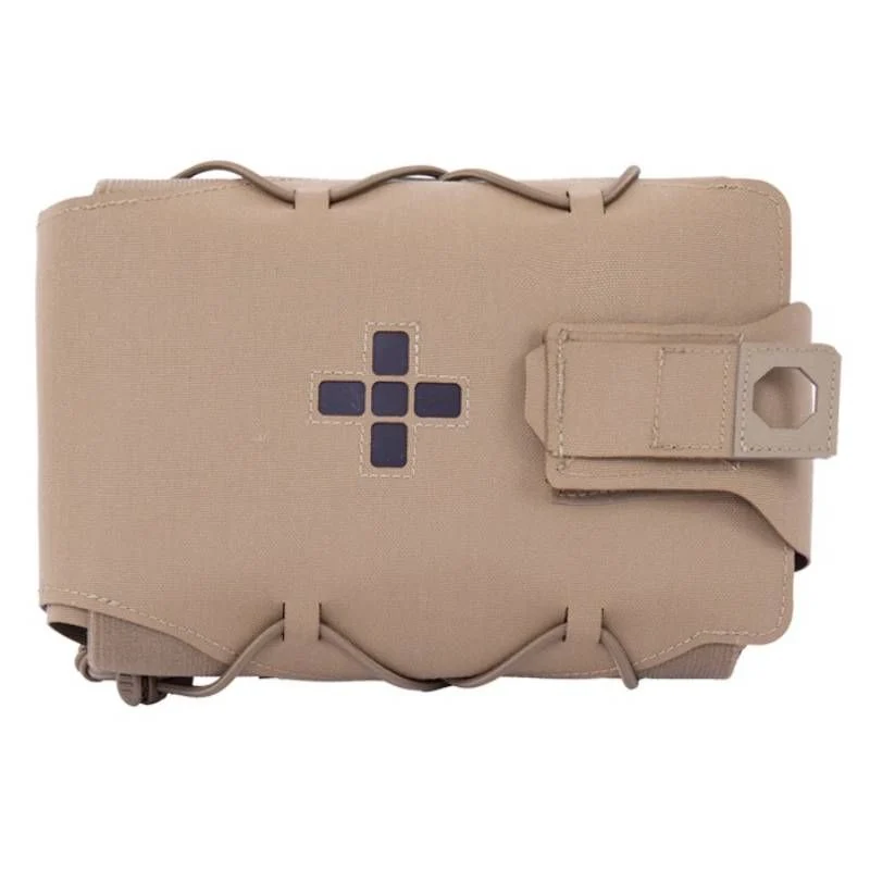Pouch Medico Warrior Assault Laser Cut Large Horizontal Individual First Aid Ifak coyote tan
