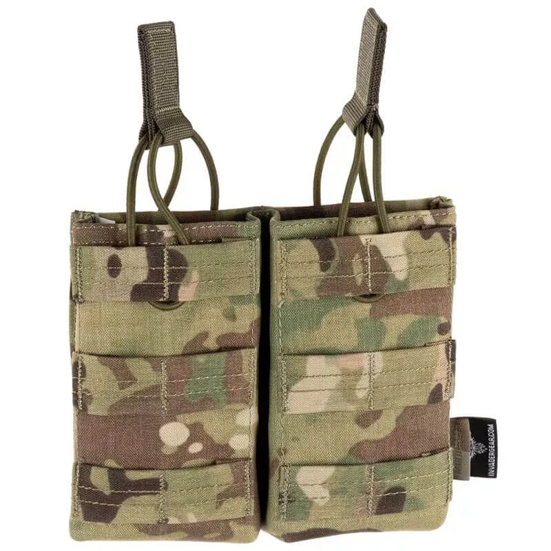 Pouch Portacargador Doble M4 Invader Gear Direct Action Open Top Multicam