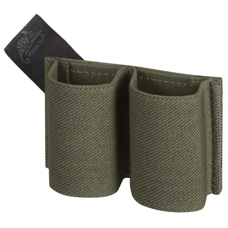 Pouch Portacargador Doble Pistola Helikon-Tex Insert Double Elastic Verde OD
