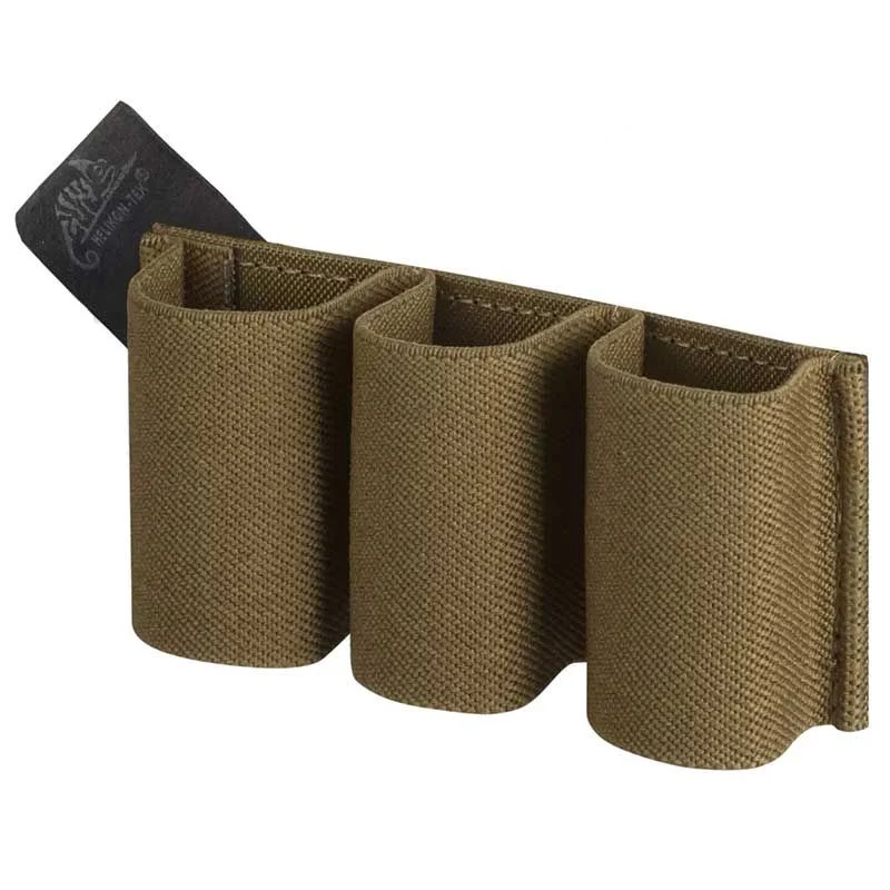 Pouch Portacargador Triple Pistola Helikon-Tex Insert Triple Elastic Coyote