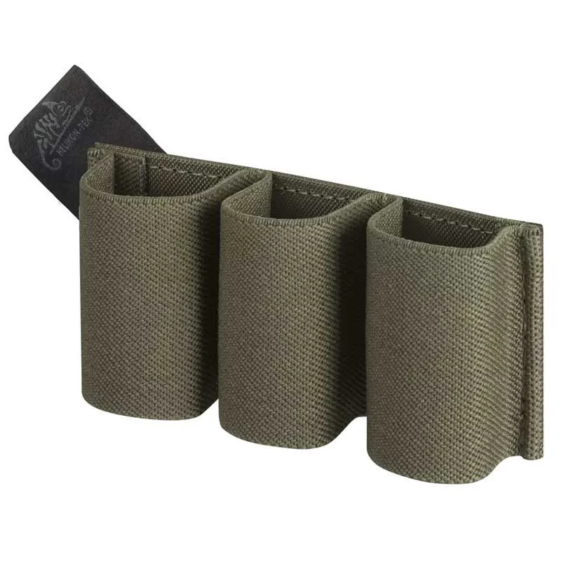 Pouch Portacargador Triple Pistola Helikon-Tex Insert Triple Elastic Verde OD