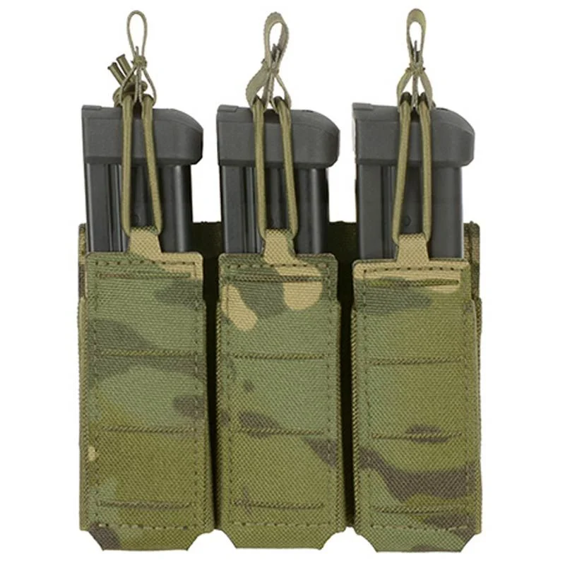 Pouch Portacargador Triple Pistola OEM Láser Cut Estilo Multicam Tropic