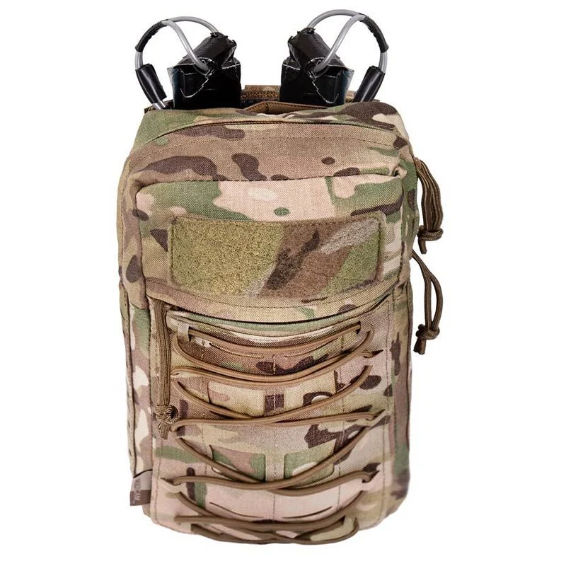 Pouch Multiusos Warrior Assault Láser Cut Multi Mission Vertical Pouch C/Molle Delantero Multicam