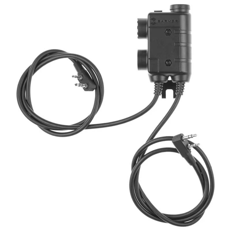 Comunicaciones Ptt Earmor Dual Comm Tactical Ptt M56-Ken Kenwood