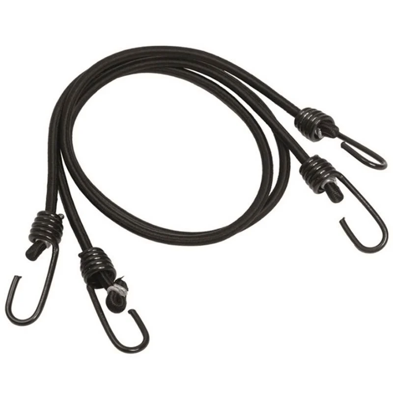 Cuerda Pulpo Mil-Tec Elastic Shocks Cords con Gancho Negro Pack 2u
