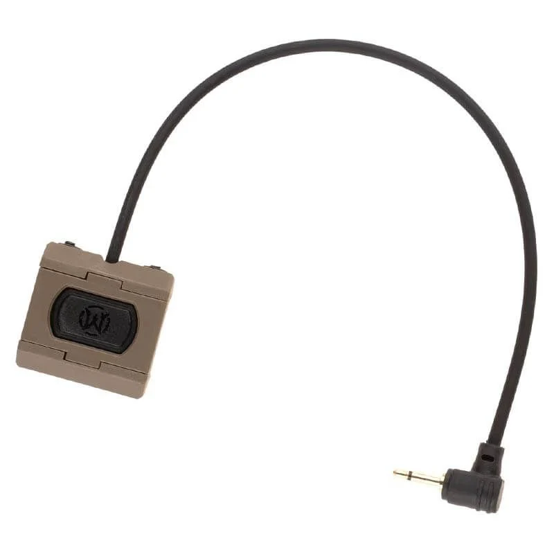 Pulsador Táctico WADSN Lite Tape Switch 2.5mm Dark Earth