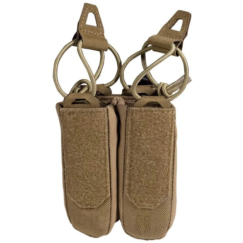 Pouch Portacargador Doble Pistola Ragnar Valhalla System Insert Frey Pistol Double Coyote