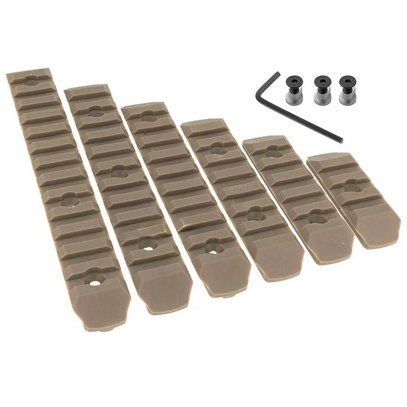 Externo Rail Keymod Bo Manufacture Tan 6u