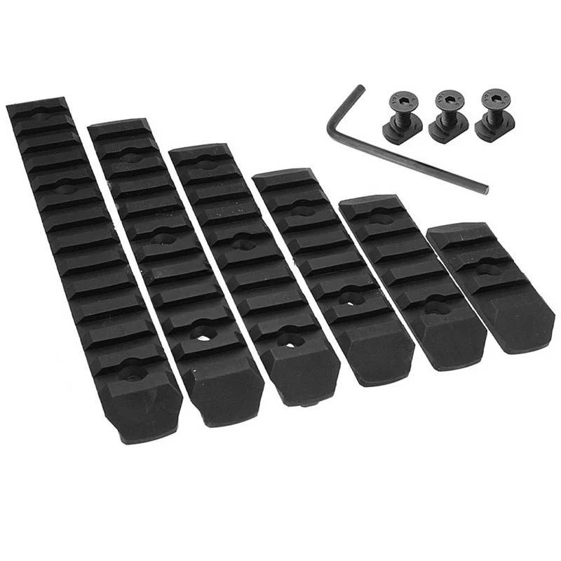 Externo Rail M-Lok Bo Manufacture Negro Pack 6u