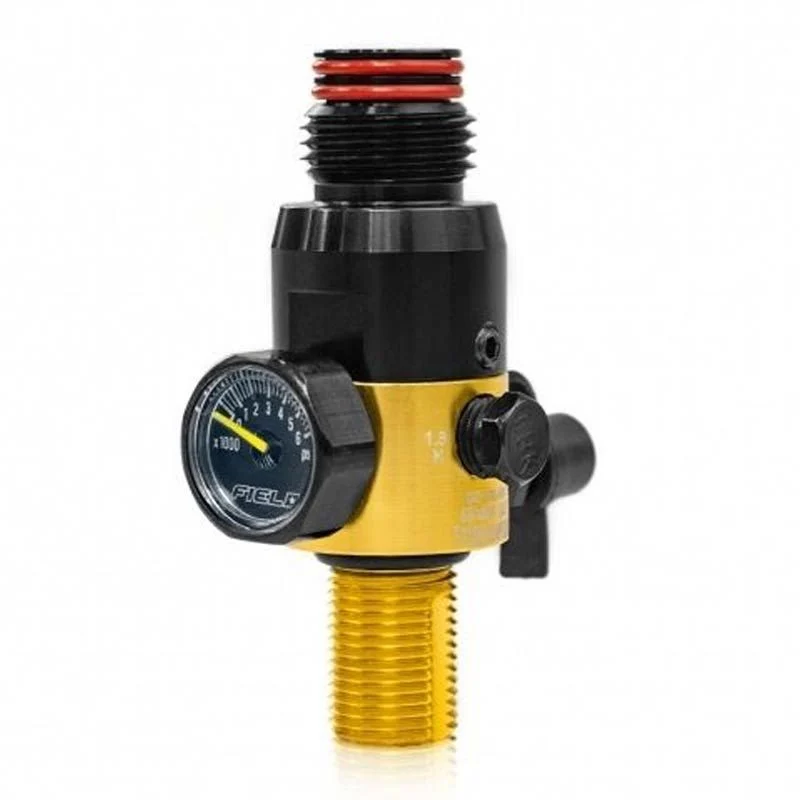 HPA Regulador Botella Spirit Field Spirit Regulator 4500 Hp Negro/Amarillo