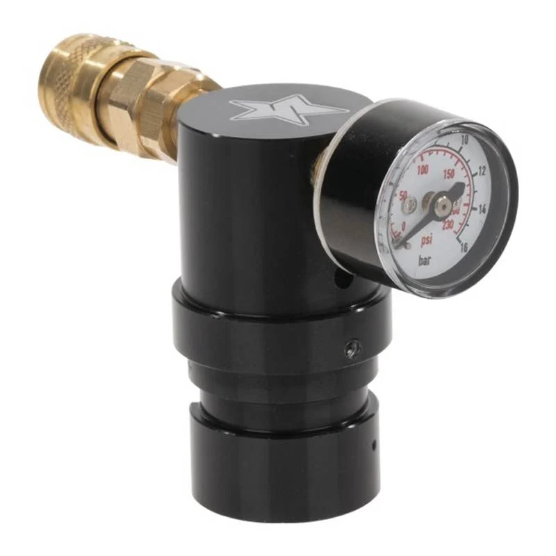 HPA Regulador Spirit Field Micro Regulator Foster 0-200 Psi Negro