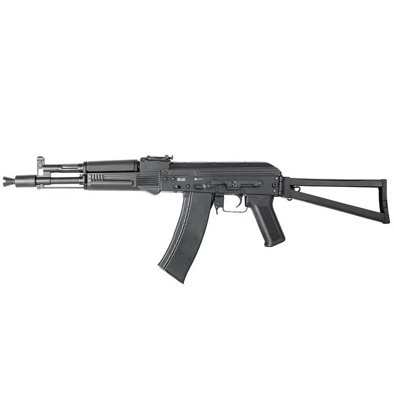 Réplica AEG AK Evolution E-104 Paratrooper Full Metal Negra
